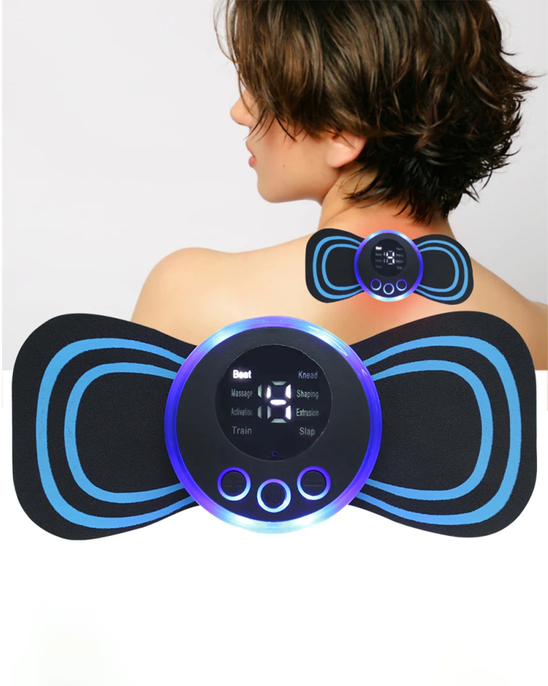 Mini Masajeador Electrico Cervical Cuell